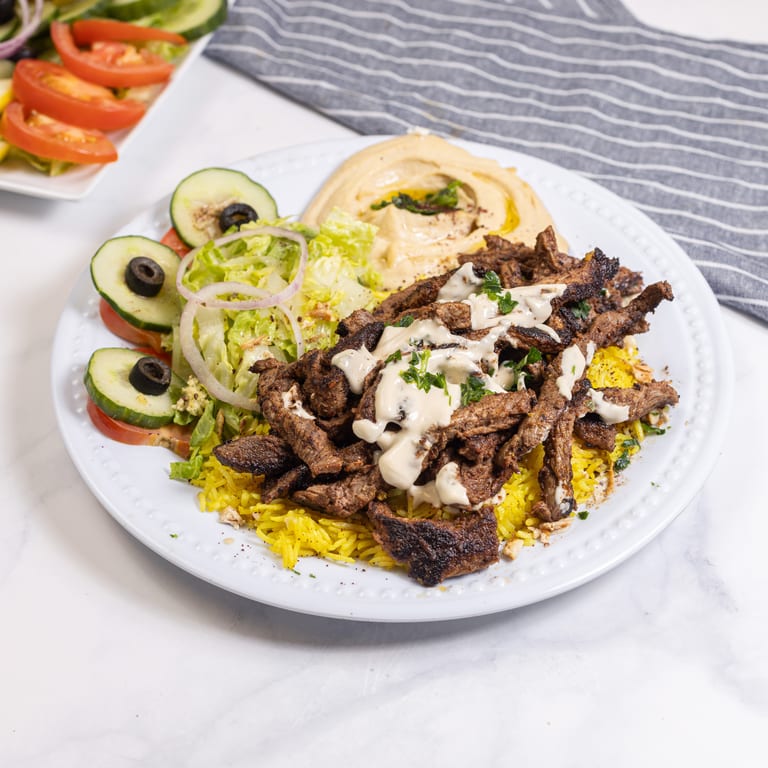 Delicious Beef Shawarma Awaits