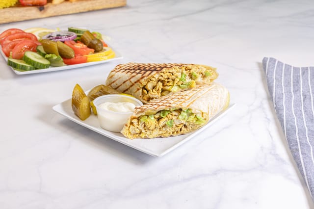 Shish Tawooq Sandwich.