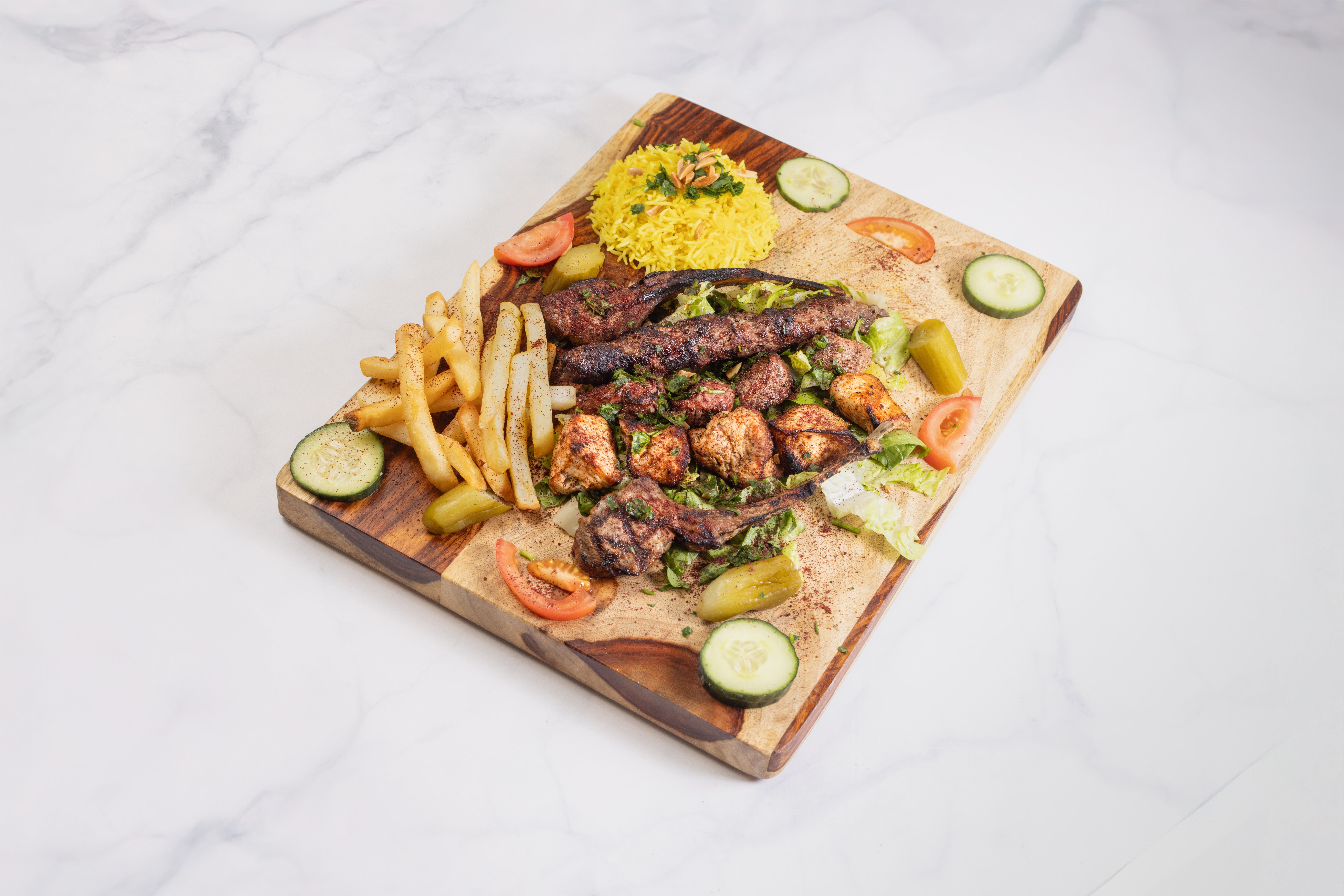 Mixed Grill Plate.