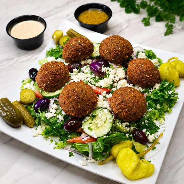 Falafel Salad.