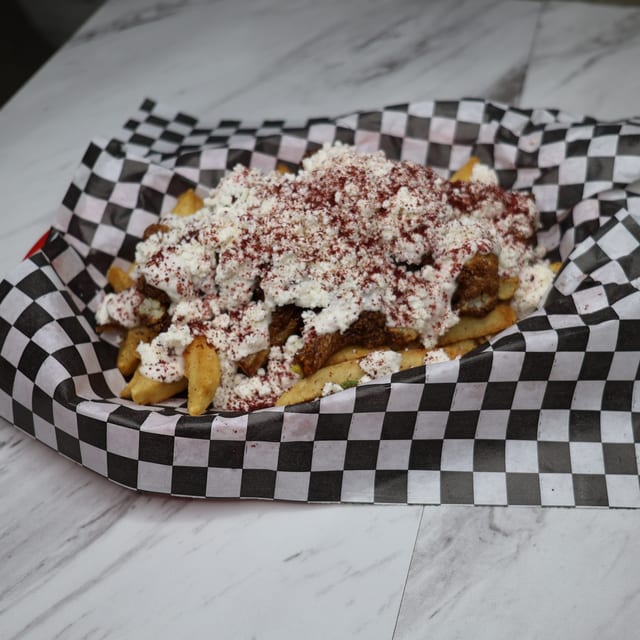 Cauliflower Greek Fries.